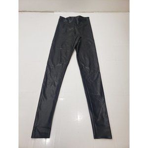 Joie Womens Leggings Pants Faux Leather Contemporary Fit Black Size XS NWT